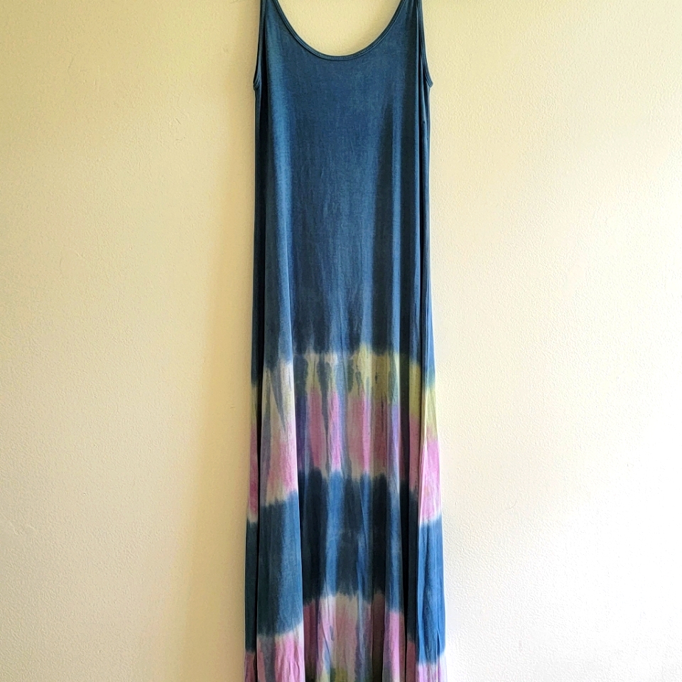 Brand New Go Couture Dip-Dyed Open Back Maxi Dress Size: S